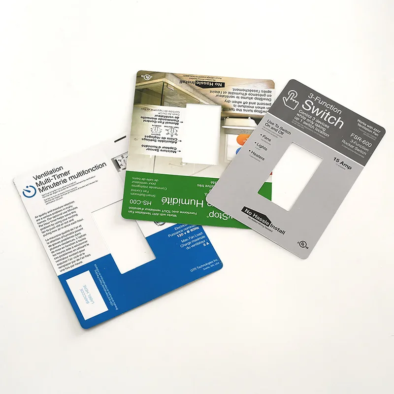 Cadf di carta per istruzioni sul prodotto Cadf di carta per istruzioni sul prodotto